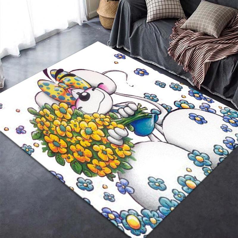 2025 New Diddl Carpet Rug for Living Room Bedroom Home Sofa Decoration,Kids Play Non-slip Floor Mat