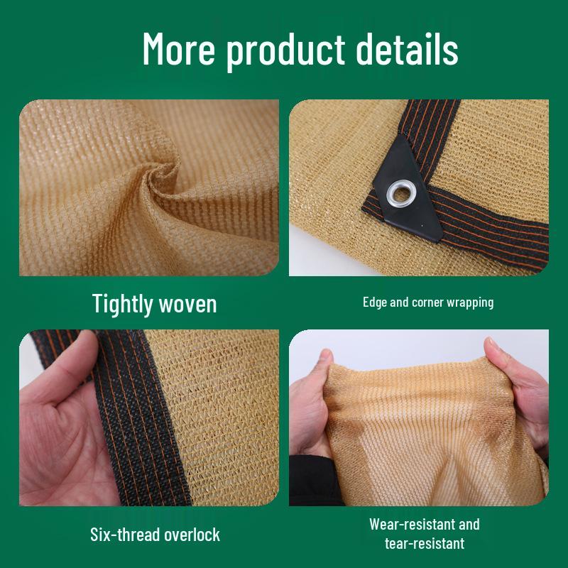 

Бежевая Прочная Высокотемпературная Устойчивая Зашифрованная Утолщенная Защитная Сетка для Конфиденциальности на Балконе с Защитой от Старения Per Square Meter Encrypted Thickened