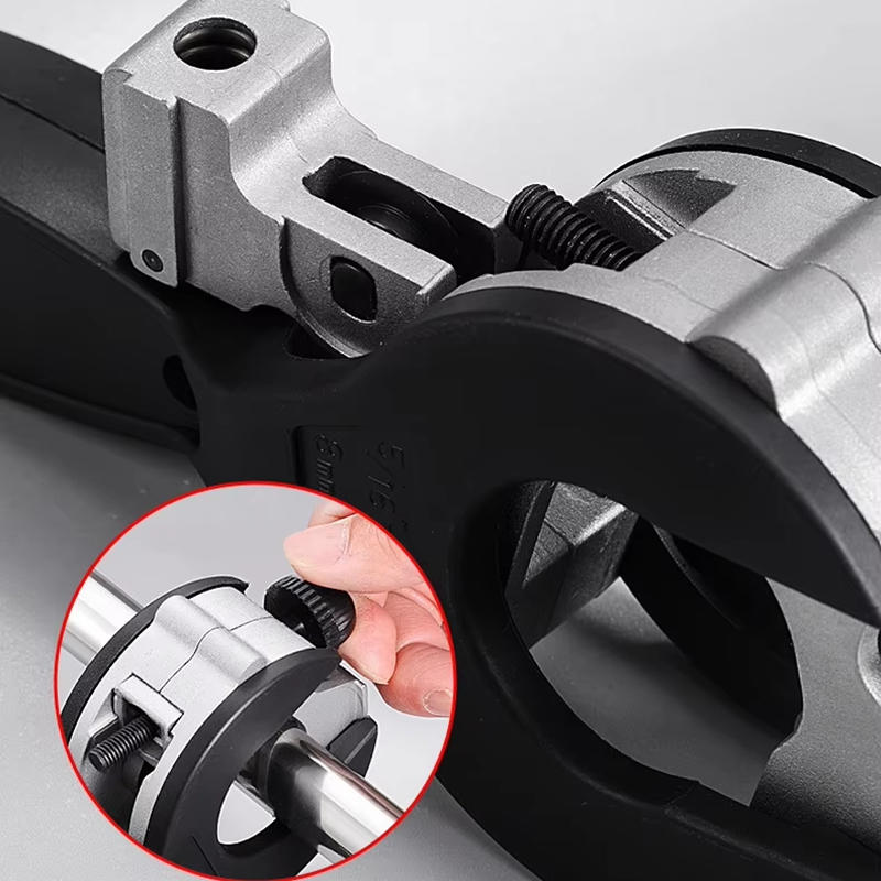 Ratcheting Tubing Cutter 8-29mm Universal Pipe Cutter Stainless Steel Copper Aluminium Ratchet Scissors Hose Cutting Hand Tools