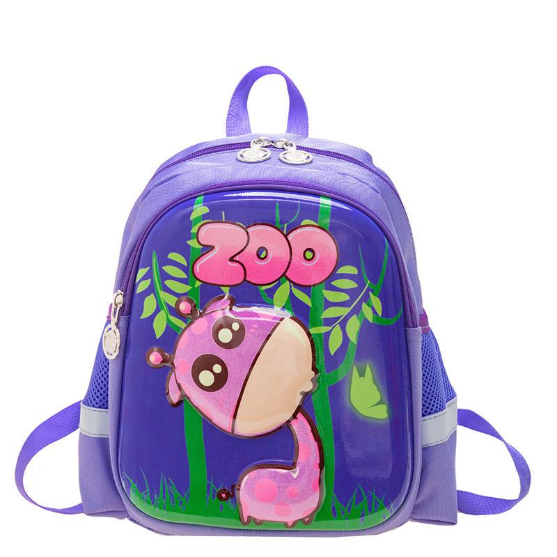 Adorable Eva Lightweight 3d Cartoon Backpack For Kids Cute Giraffe And Bunny Designs