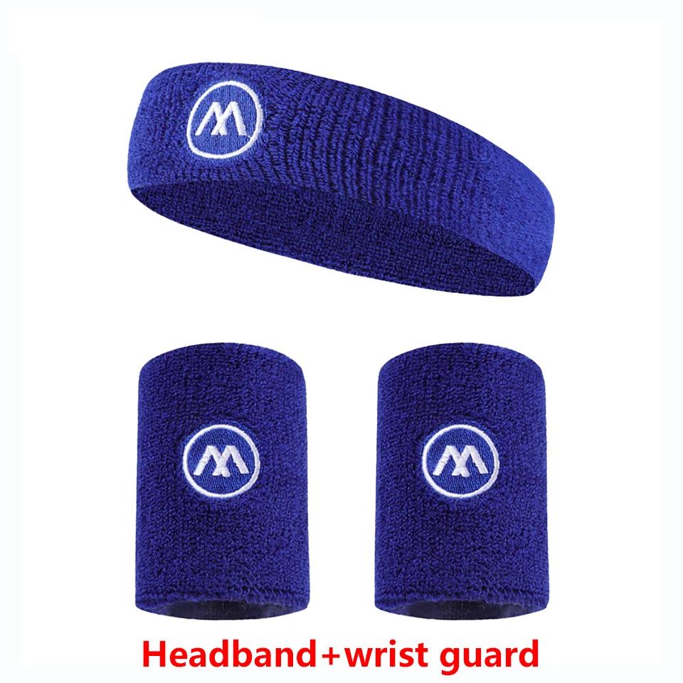 Exercise Headband Wristband Set Gym Sweatband for Men Women Comfortable Yoga Tennis Workout Weight Loss Fitness