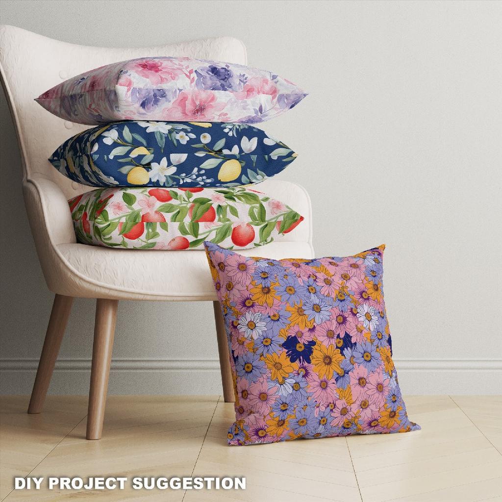 Outdoor Dekostoffe Oxford - Motiv Blumen I Dx5334