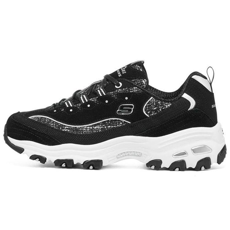 Skechers D'Lites 1.0 'Black White' Women's 149911-BKW