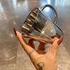 Bling hrnek na kávu Kamínkový srdce Dvoustěnný Nerezový Vakuový hrnek 300ml Přenosný Cestovní Termohrnek Hrnek na mléko a čaj Hrnky na vodu