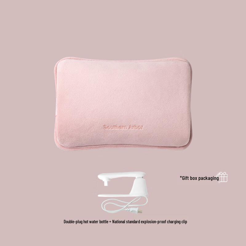 WEZHO Rechargeable Hot Water Bottle with Hand Pockets