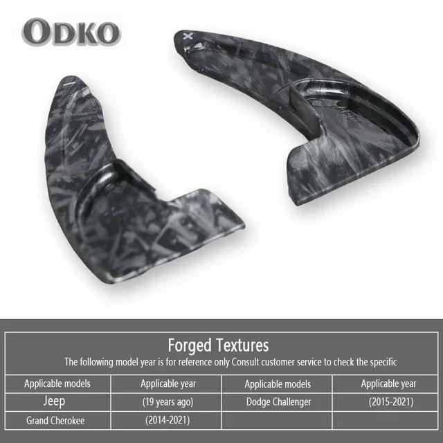 For Dodge Challenger SRT Jeep Grand Cherokee Auto Steering Wheel Rear Shift Paddle Car Shift Equipment Semi Automatic Clutch Red