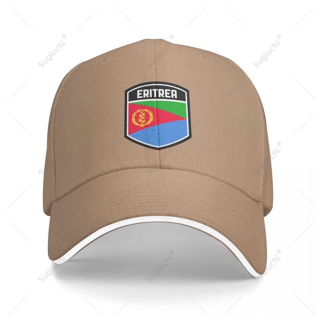 Multifunction Eritrea Flag Shield Sandwich Baseball Cap Unisex Sports Casual Caps Golf Hat Fishing Outdoors
