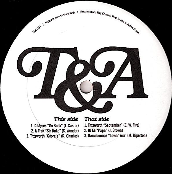 

12inch Record VARIOUS - Ultimate T&A T&A004 T&A 2007 US Dance & Electronica Used