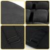 Black Lycra Seat Comfort Cushion Cover Shock Absorb Pad For Motorcycle EOA