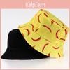 Cappello da Pescatore Estivo con Stampa Peperoncino Per Protezione Solare e Traspirabilità all'Aperto