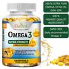 Omega‑3 Fish Oil 2000mg Softgels, EPA 360mg DHA 240mg, 120 Softgels, 60‑Day Supply