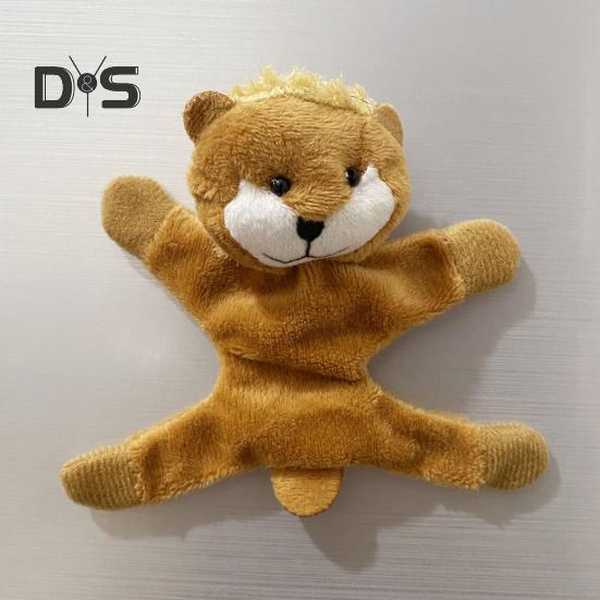 Kreslené plyšové zvířátko Magnet na lednici Plněná zvířecí panenka Magnetická dekorace na lednici Ozdoba do domácnosti, kanceláře, kuchyně, na skříňku