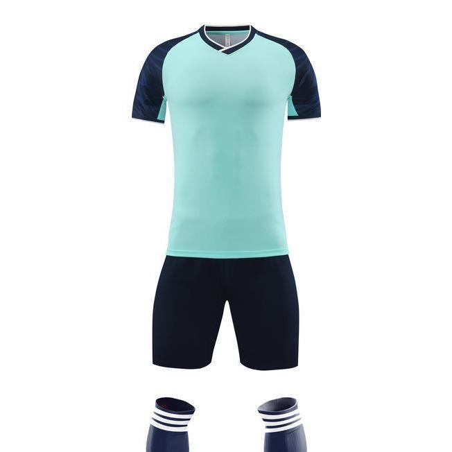 Football Uniform Game Suit Team Uniform Boys' Summer Breathable Training Uniform Loose Fit 2403