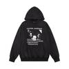 Unisex Casual Hooded Sweatshirt Long Sleeve Streetwear Oversized Fit Cotton Blend Winter Daily Wear