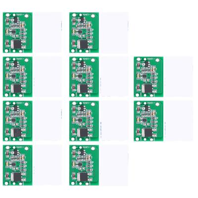 10PCS 12V Capacitive Touch Switch Button Jog Latch Switch Module with Patches for LED Light