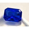 Royal Blue Sapphire Natural 10-12 Ct Emerald Cut Fabulous Certified Gemstone