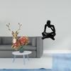 Reindeer Elk Sculpture Tabletop Ornament Deer Figurine Statue for Living Room Office Bedroom