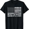 Ich bin ein Veteran Kein Trottel Oder Verlierer Patriotische Zitate T-Shirt