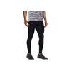 Under Armour Solid Color Compression Sports Pants Men Bottoms Black 1298838-001