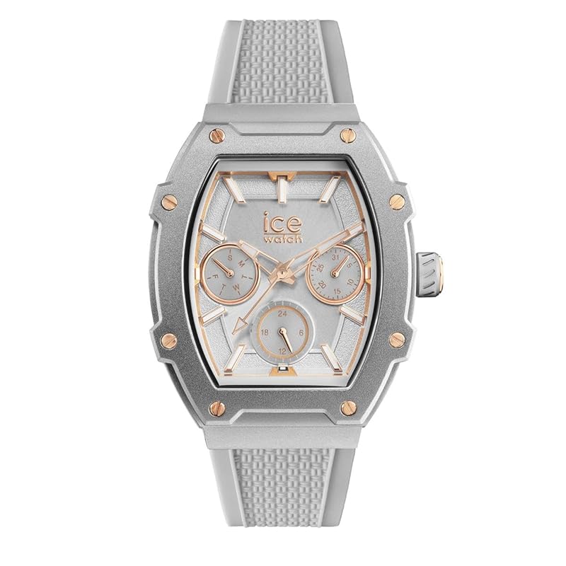 

[Ice Watch] Ice Watch watch Genuine product ice Boliday ICE boliday gray Shades 022862 ladies silicon belt multifunction