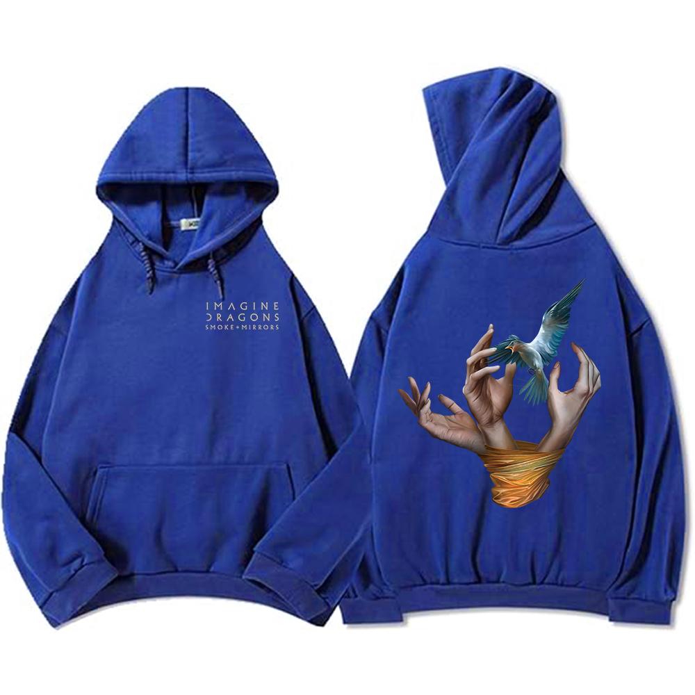Imagine Dragons Band Hoodies Reflections From The Vault of Smoke + Mirrors Album Sweatshirts Langarm Kapuzenpullover Herren Top