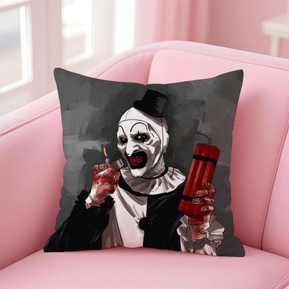 Terrifier Film coole Kissenhülle Bequeme Wendekissenhülle Ideal für Auto Sofa Schlafzimmer & Mehr