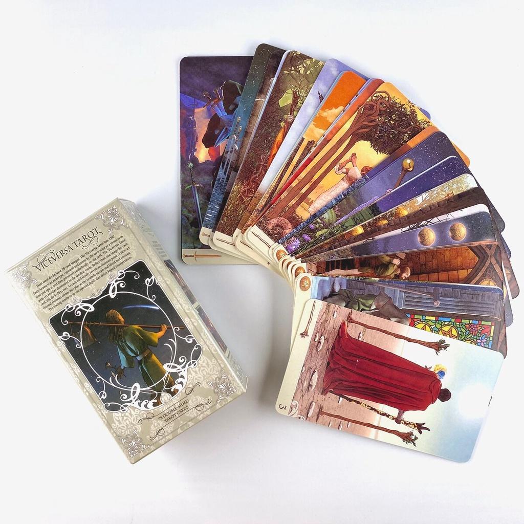 Vice Versa Tarot Kit Fritid Party Brettspill Spådomsfortelling Oracle Cards