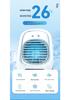 Portable Mini Air Conditioner Fan with Humidifier – Desktop Electric Spray Cooling Fan