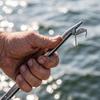 Stainless Steel Fish Hook Remover Fishing Tool Ergonomic Handle Hook Extractor for Outdoor Angling and Tackle Management