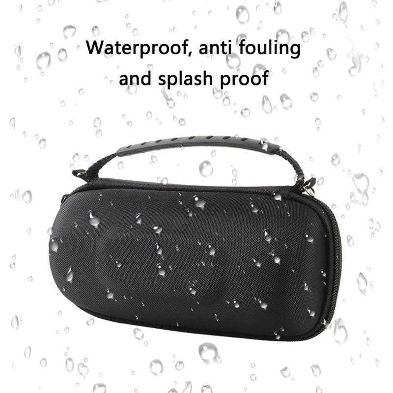 Hard Carry Case For Flip 7 Bluetooth-compatible Speaker Holder Shockproof Bag with Shoulder Strap Soft Flocking Interior