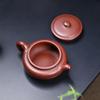 Zisha Antique Flat-Belly Teapot