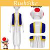 Kostium Cosplay Mario Brothers Na Halloween Materiał Poliestrowy Motyw Mario XS-XXXL