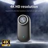 Magnetic 4K Thumb Camera Rotatable Mount Long Battery Service 1080P Vertical Mode Type C Charging Real Time Preview