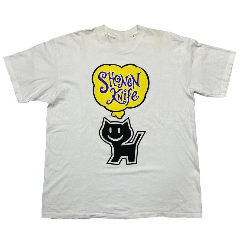 SHONEN KNIFE CAT TEE WHITE T-shirt Full Size S to 5XL Collection TU260 S