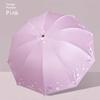 Manual Large Folding Umbrella for Female Students, Dual-Purpose Sun and Rain Umbrella, Sun Protection Umbrella