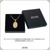ZIYMU Virgin Mary Miraculous Medal Pendant Necklace with Venetian Chain, 50cm, Gold, Men's, Zm-p-051g