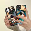 Cartoon Astronaut Handyhülle Silikon PC+TPU Für Für iPhone 11 12 13 14 15 16 Plus Pro Max Hülle