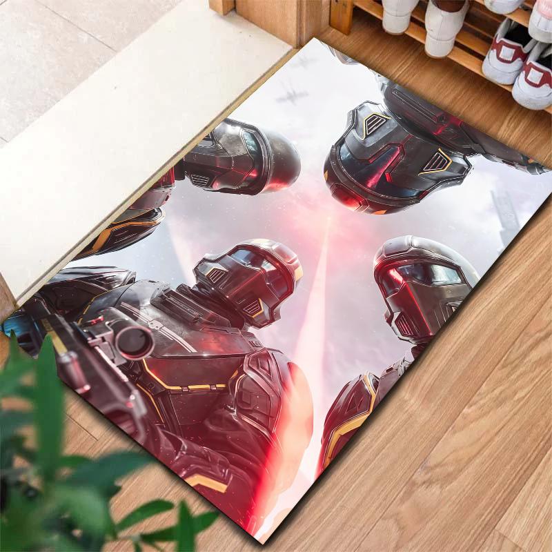 Epic Space Battle Carpet Rug For Living Room Bedroom Home Sofa Decoration Kids Play Nonslip Floor Mat