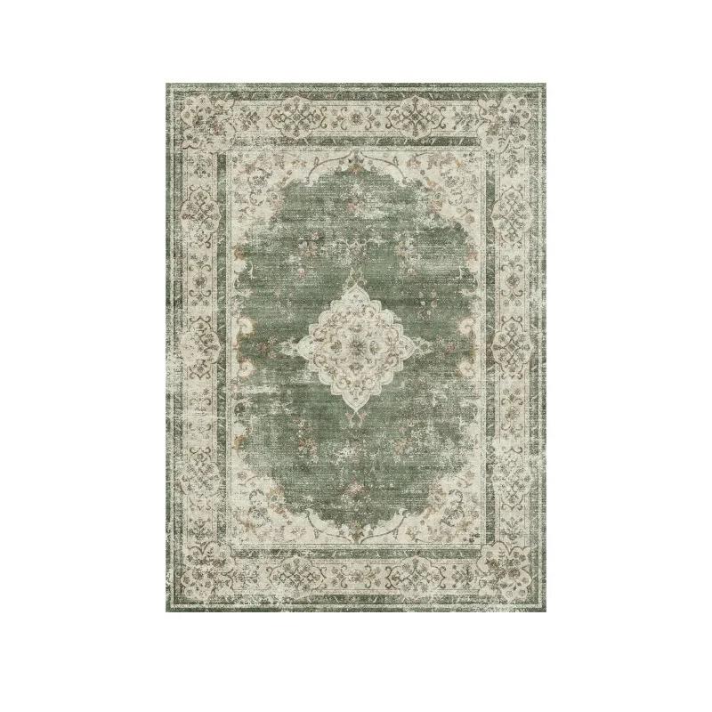 Tappeti Rosa per Decorazione Soggiorno Tappetino Etnico Retrò Casa Divano Camera da Letto Cabina Armadio Corridoio Tappeti Decorativi Lavabili