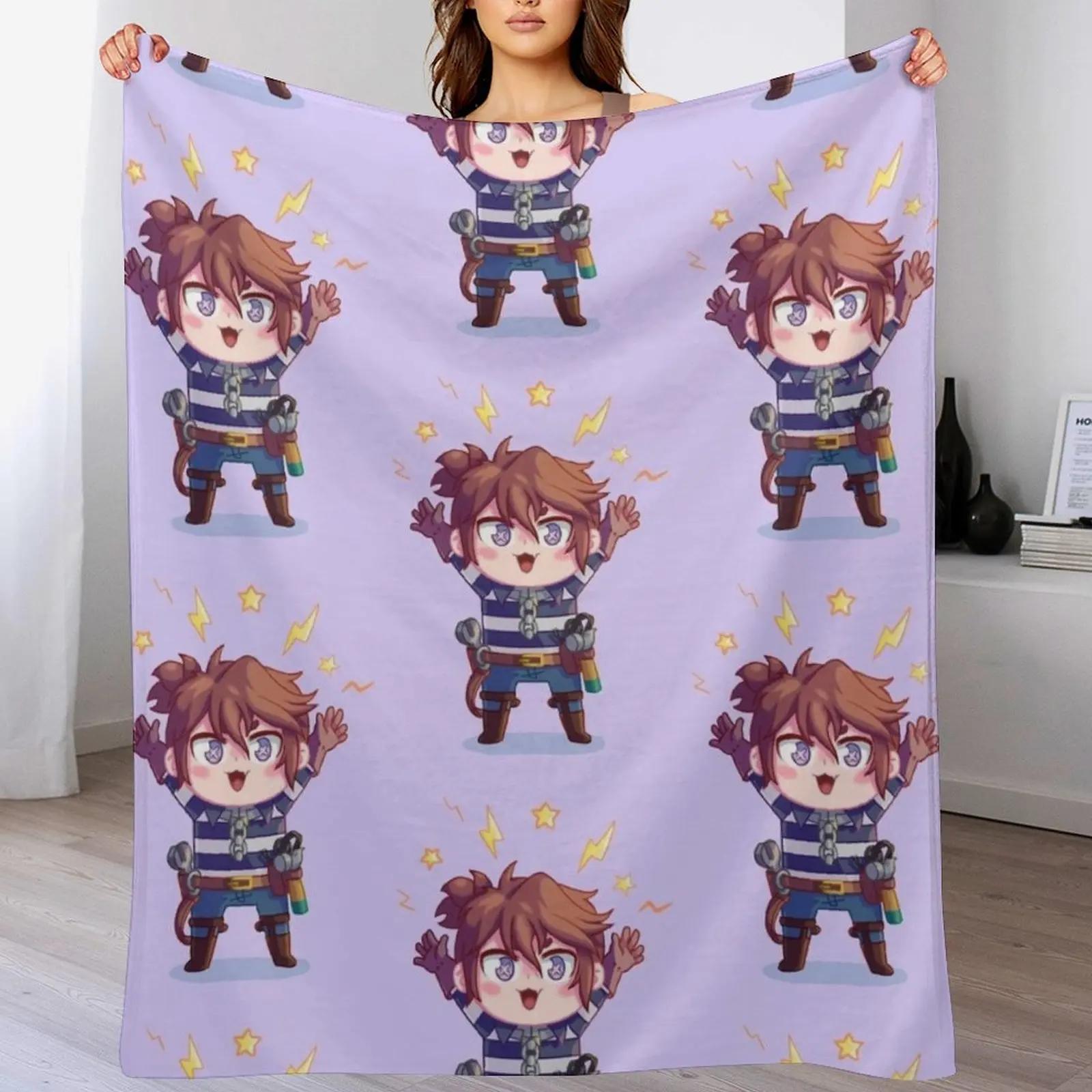 

Identity V Electric Luca Throw Blanket Portable Lightweight Blanket for Travel Camping 102x76cm(40x30in)