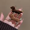 1/2 Bucă Accesorii Păr Fete Câine Dachshund Decor Clipsuri Păr Breton Lateral Accesorii Păr Cadou Anul Nou