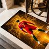 Ronaldo Portugal Trikot Teppich Boden Teppich Büro Teppich Geeignet für Esszimmer Schlafzimmer Dekorieren Zimmer Flur Anti-Rutsch Teppich Büro Heimdekor