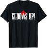 Elbows Up Canada Canadian Flag T-Shirt