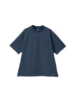 Helly Hansen HH62512 Marine Kanoko T-Shirt, Short Sleeve, Cooling, UV Protection, Unisex, Deep Navy, Size M