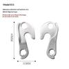 Universal Rear Derailleur Hanger 1PC Durable Anti-Rust Bike Tail Hook for Road Mountain Bicycle Cycling Enthusiasts