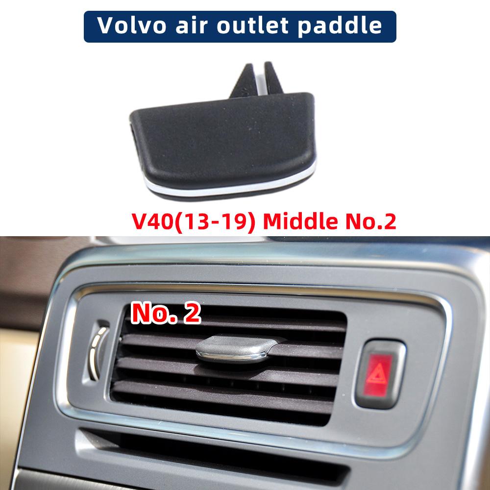 Car Front AC Conditioning Air Vent Grille Outlet Tab Slider Clip Repair Kit For Volvo V60 S60 V40 11-19 Auto Replacement Parts