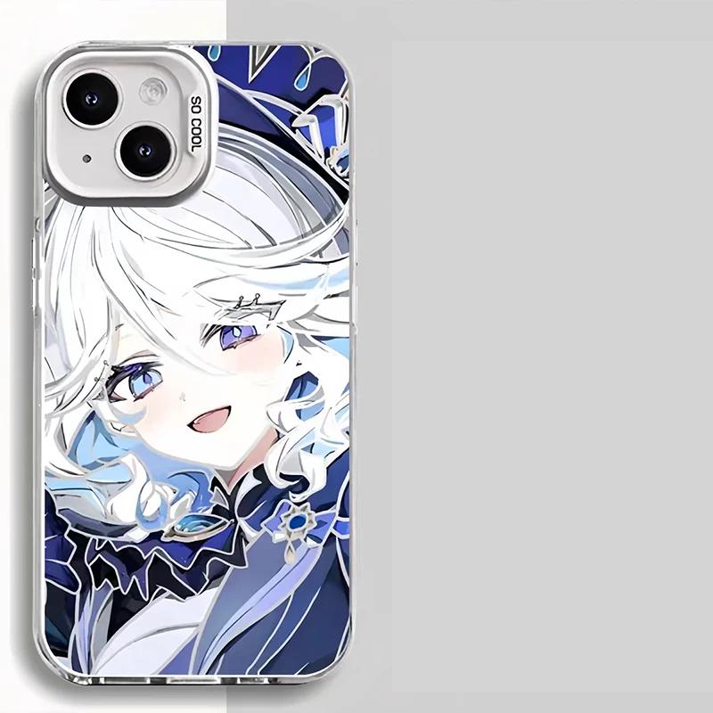 Genshin Impact Furina Citlali Case For Xiaomi POCO X7 X6 X3 F6 F5 Pro F4 X5 Mi 14T Pro 15 Ultra 13T 12T 13 14 11 Lite 5G Cover