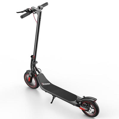 iScooter I9M Electric Scooter 500W Motor 7.5Ah 10'' Pneumatic Tires Rear Disc Brake Speed 25KM/H 22-30KM Range, Adult Electric Scooters