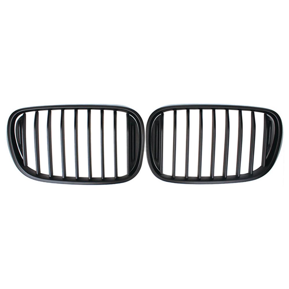 Matte Black Single-Line Grille for BMW 7 Series G11/G12 (2016-2018)