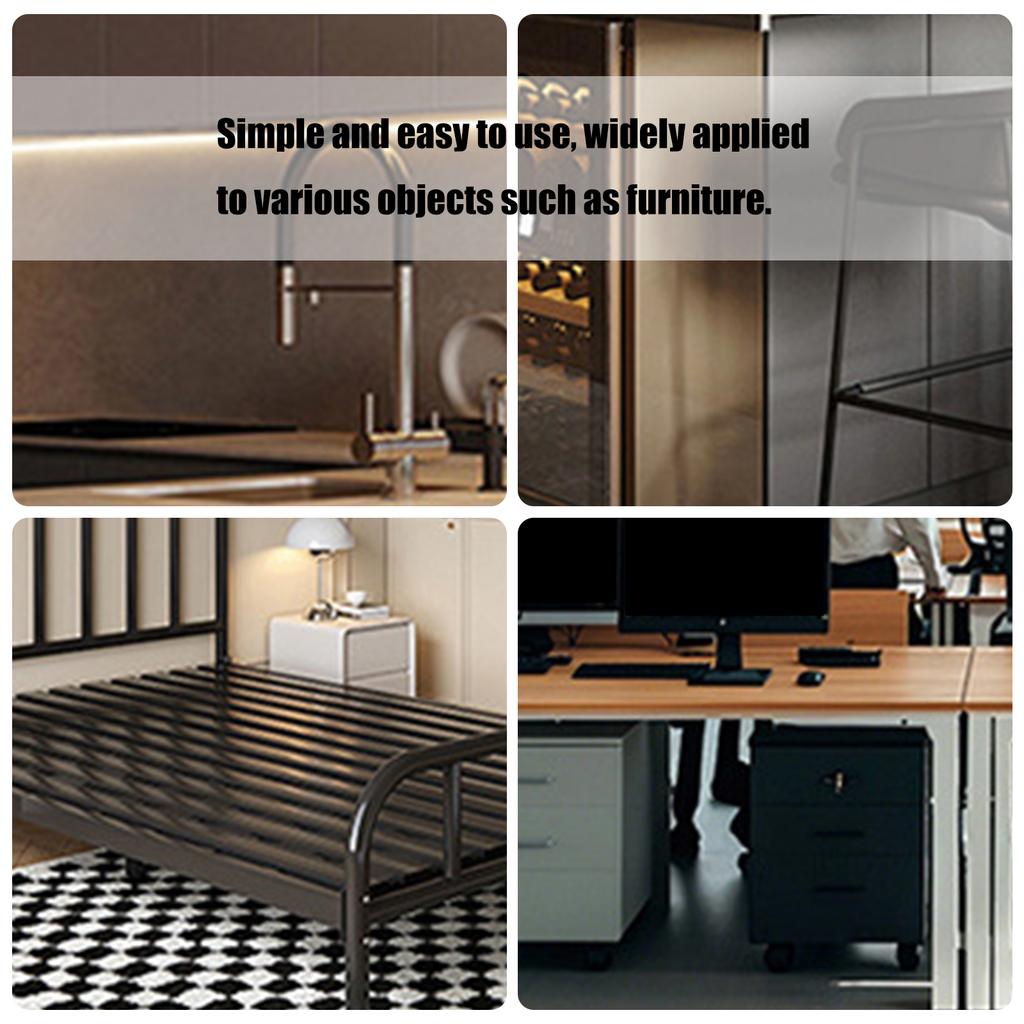 2 szt. Blokowane Składane Zawiasy Ukryte do Szafek i Drzwi Wytrzymałe Żelazo Przenośny Okucia Meblowe Łatwa Instalacja